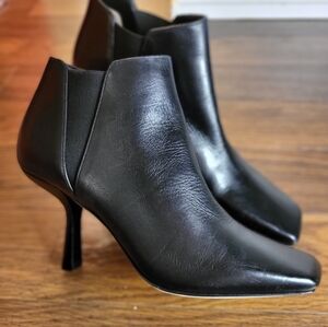 Jimmy Choo Marcelin 85 black leather ankle boots EU 39 US 9